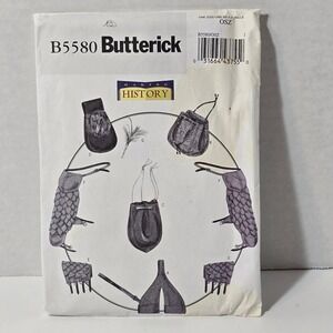 Butterick B5580 Uncut Sewing Pattern Renaissance Medieval Sword Holder Pouch
